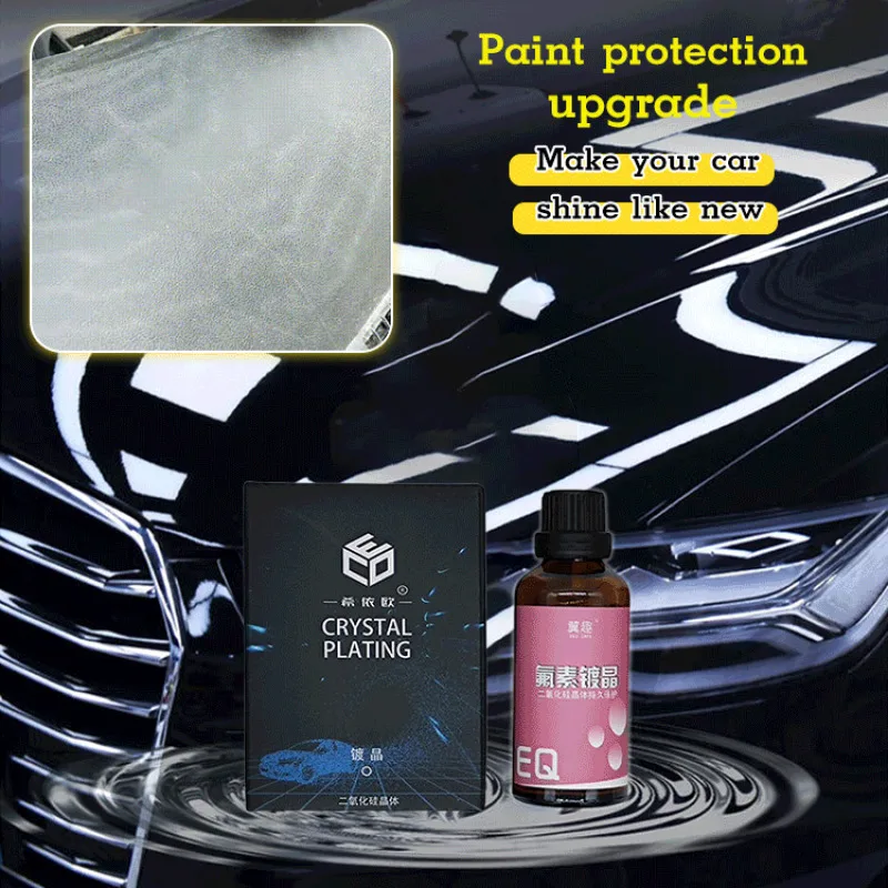 Coated car paint crystal coating solution