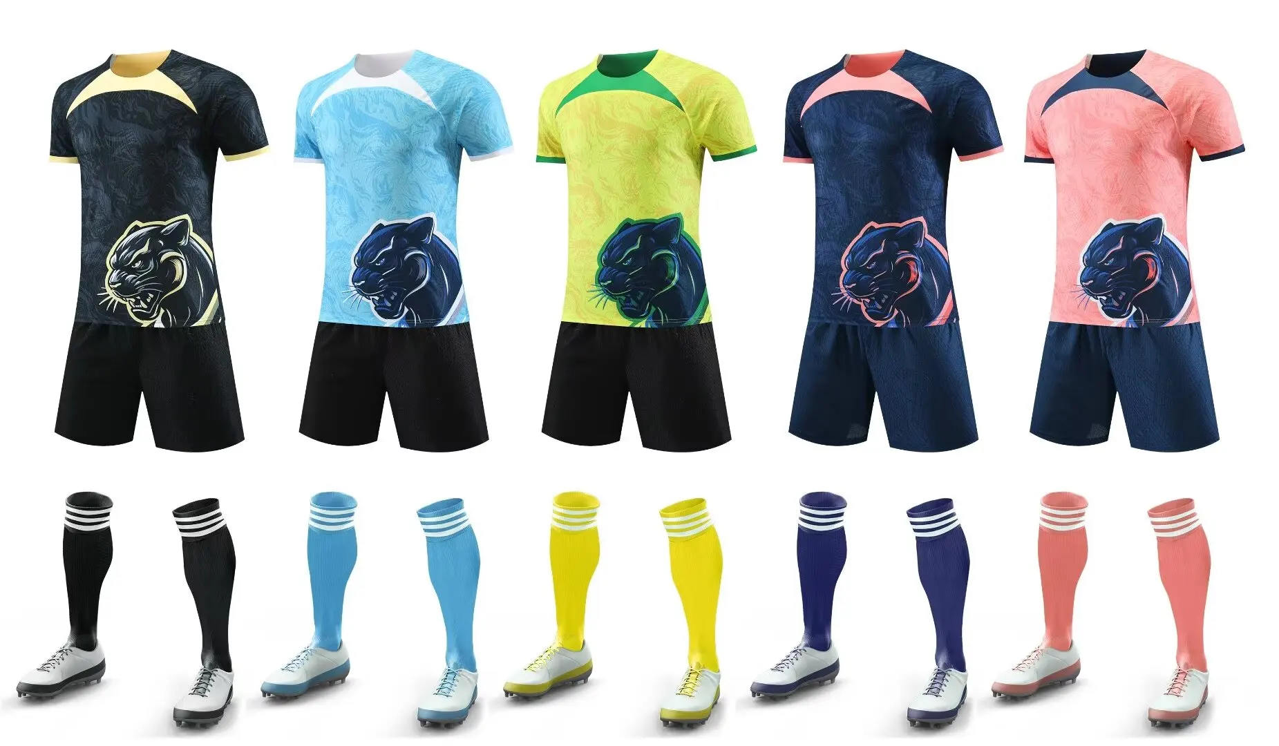 NEW 24/25 boy girl Fans Football shirt men and kids home away games Soccer Jerseys kits Short Sleeve uniform training wear