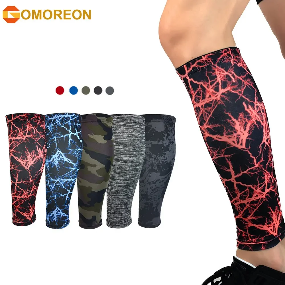 1Pcs Compression Calf Sleeves Leg Compression Socks for Shin Splints & Calf Pain Relief Perfect for Men Women Runners Cycling Leg Compression Sleeves