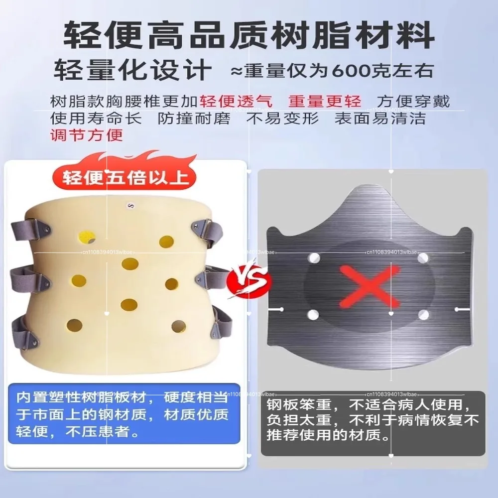 조절 가능한 TLSO 보조기, 수술 후 흉요추 척추 보조기