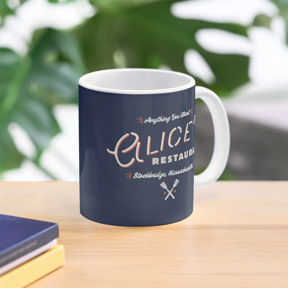 

Alice's Restaurant Coffee Mug Porcelain Thermal Cups Mug