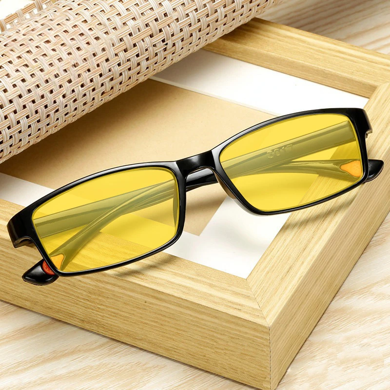 Night Vision Anti Blue Light Glasses Computer Eye Protection Tablet Glasses Driving Anti High Beam
