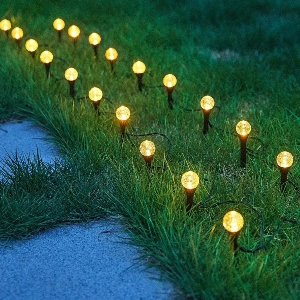 스마트 태양광 LED 야외 바닥 조명 방수 20 LED 전구 태양광 정원등 LED 경로 데크 조명 랜드스케이프