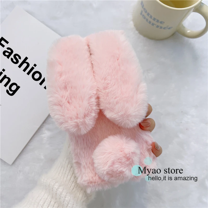 Cute Fur 3D Teddy Pet Dog Phone Case Cover