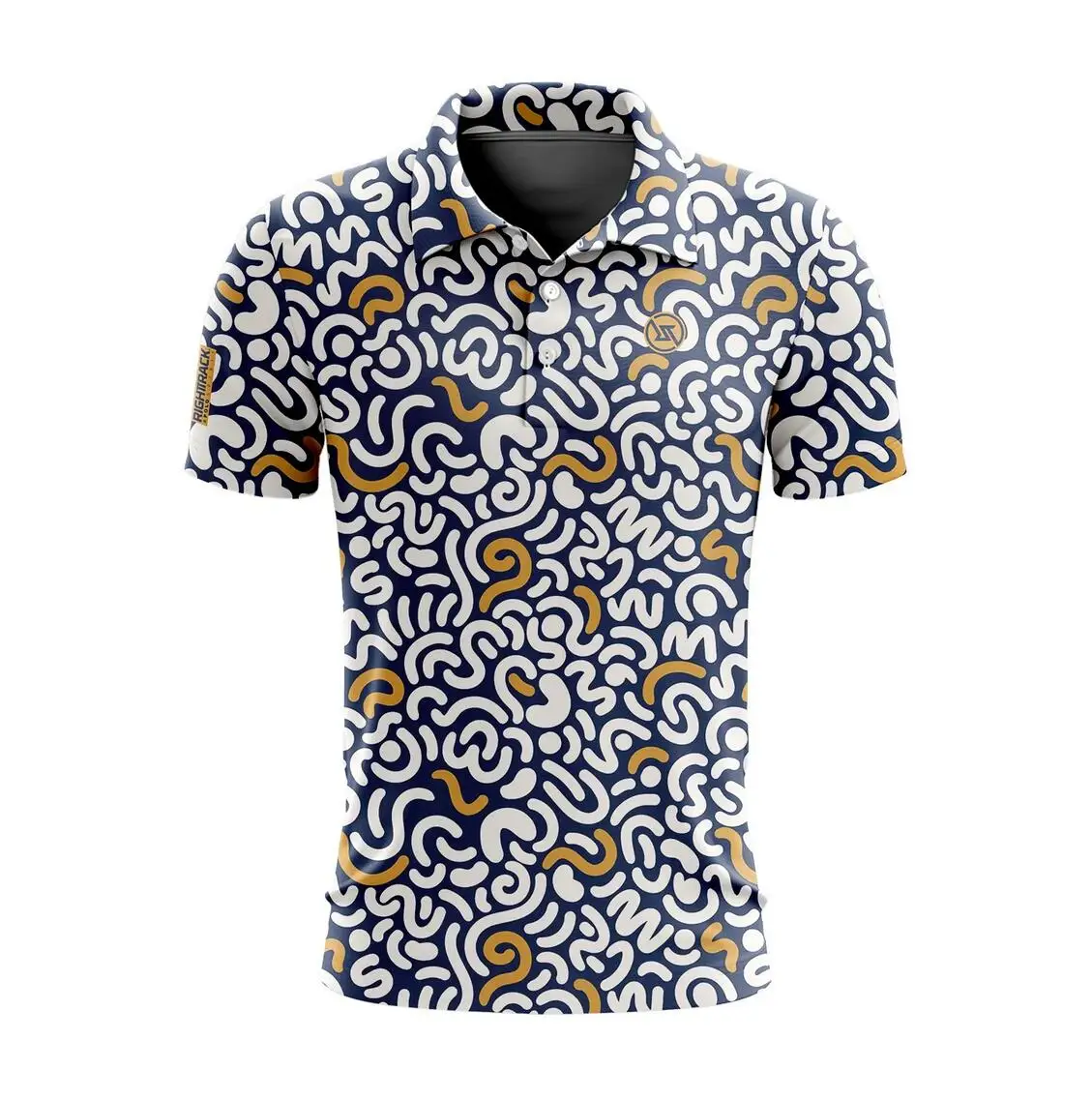 Men\'s Polo Shirt Colorful Young Energetic Casual Fashion Apparel Golf Billiards Bowling Breathable Sportswear RightTrack Gear