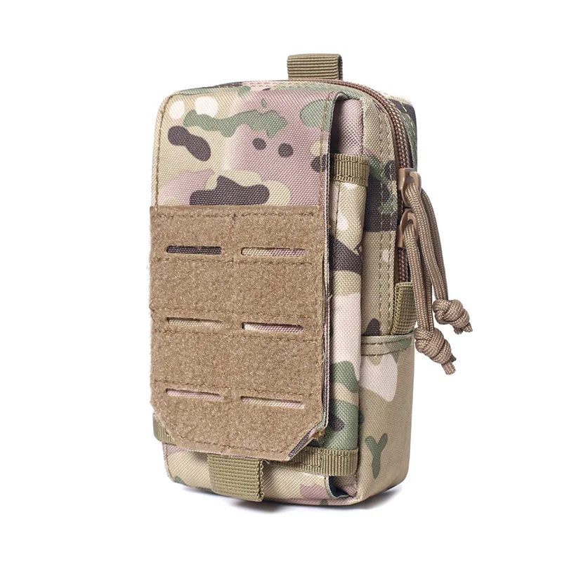 1000D Tactical MOLLE EDC Pouch Hunting Survival First Aid Bag Outdoor Men EDC Tool Pack Travel Camping Hunting Accessories Bag