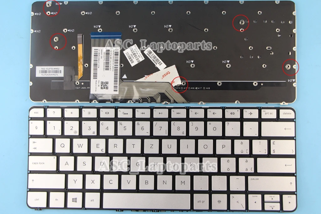 HP Spectre Pro x360 G1 x360 G2 ǹ Ʈ,  Teclado Swiss Tastatur UK QWERTY Ű, ǰ
