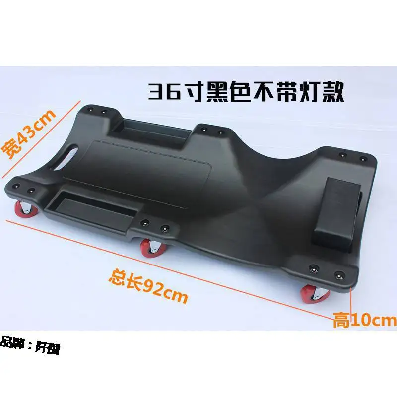 40 inch Car Repair Lying Board With LED Light Skateboard Spare Parts Repair Board Car Vehicle Service Maintenance Tool