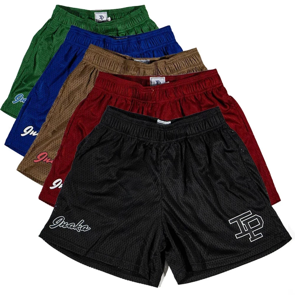 

Drop Shipping Inaka Power Shorts One Layer Mesh Shorts Casual Men Women Classic GYM Mesh Shorts IP Shorts Fashion Beach Shorts