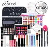 POPFEEL Full Set of Light Makeup Gift Box Makeup Set for Female Beginners Makeup Combination Include Eyebrow Eyeliner Eyeshadow 1