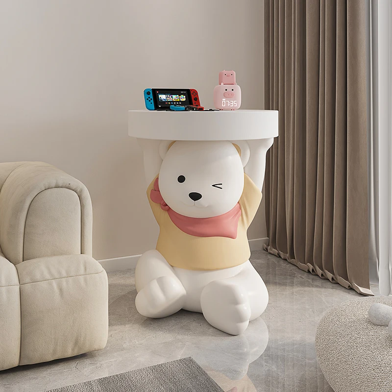 

Home Decor Sculptures & Figurines Decoration Bear Coffee Landing Storage Accessories Ornament Statue Of Bedside Table