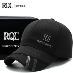 Casquette de Baseball en laine pour hommes, couvre chef de marque, épais, chaud, coupe vent, ajustable 