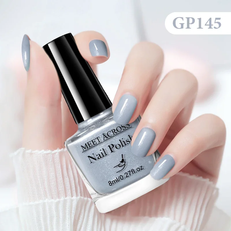 Vibrant Quick-Dry Water-Based Nail Polish Collection - 48 Long-Lasting Colors