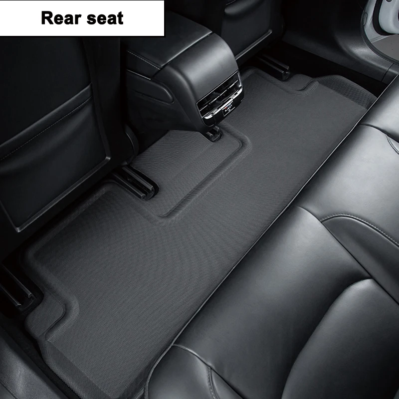 Car Floor Mats For Tesla Model 3-LHD/RHD Foot Liner XPE All-weather Waterproof Pad & Trunk Mat model3 Accessories