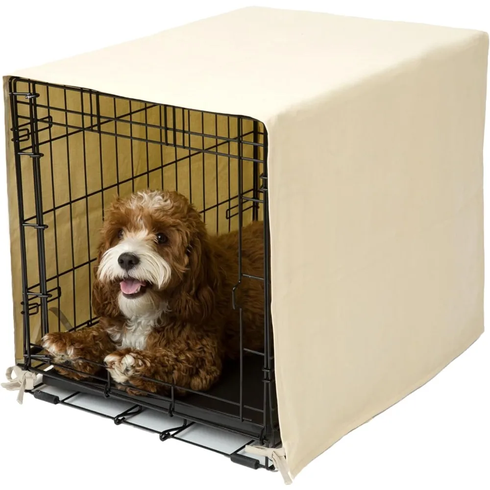 

Dog Crate Cover – Small to Extra Large Dog Kennel Covers, Breathable Single Door Soft Cage Covers for Dog Crates, Great for D