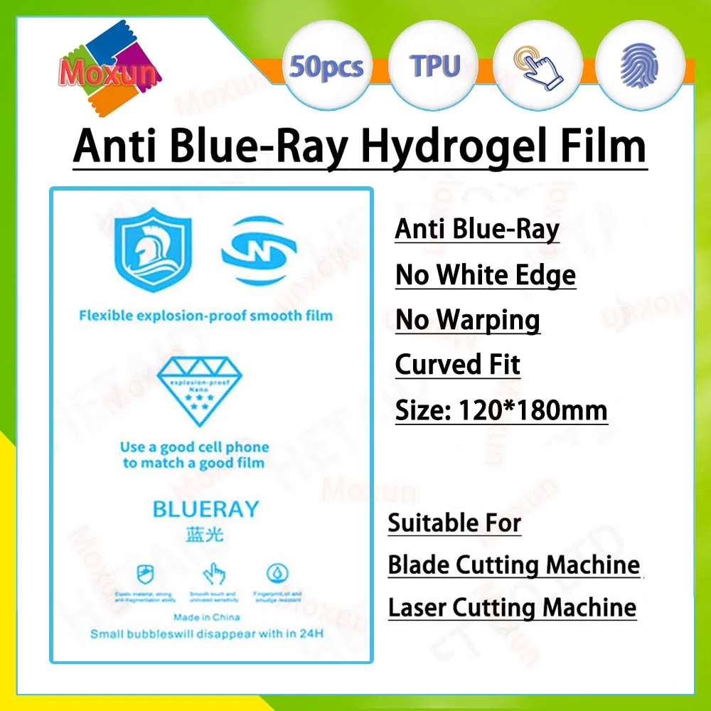 Hydrogel Film Hydrolic Sheet Cellphone Screen Protective Protect HD Matte for Hydrogel Plotter DIY Back Sticker Cutting Machine