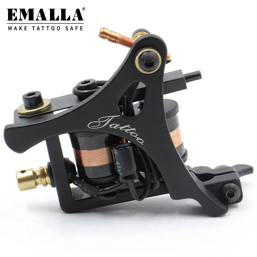 YangnaCoilTattooMachineShading10WarpsIronHandmadeGunMakeup