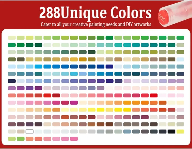 Acrylic Paint Pens 12-366 Colours Felt Brush Tip Markers Wood Rock Canvas