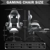 Gaming Chair, Ergonomic Video Game Chair for Adults, Computer Chair with Wheels 3