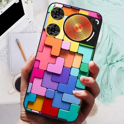Lion Wolf Silicone Soft Back Cover - Black Matte Protective Shell for Nubia Music 2 (4)