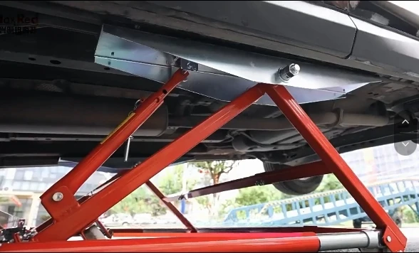 Car Lifter Load Two Ton Small Jack Turbo Adjustable Tilt Repair Easy To Operate Portable for Home, Factory, Outdoor Maintenance