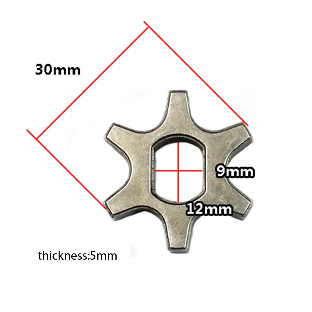

Metal Electric Chain Saw Accessories Electric Saw Gear 7 Tooth Angle Grinder Gaskets Tool Useful New Practical