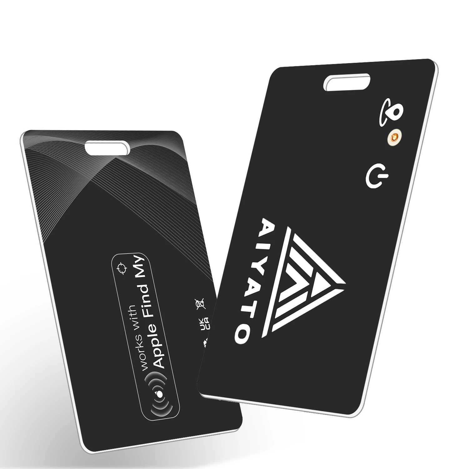 Bluetooth GPS Tracker Ultrathin Wallet Finder Card Bags Locator Magnetic Chargin