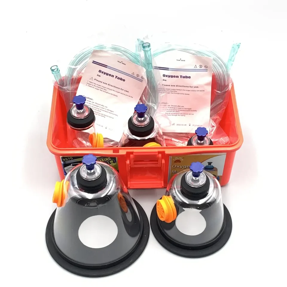 Pet Dog Cat NO.1-NO.5 Oxygen Mask Kit Oxygen Inhalation Atomizing Mask for Animals Clinic Hospital