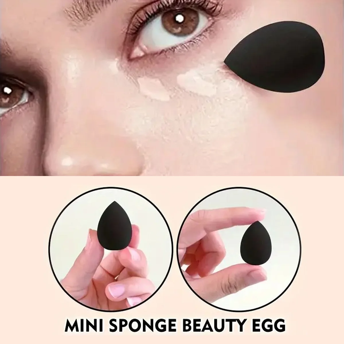 12PCS Essential Makeup Tool Set for Women Foundation Sponge Beauty Blender Powder Puff Wet Dry Use Complete Makeup Tool Set