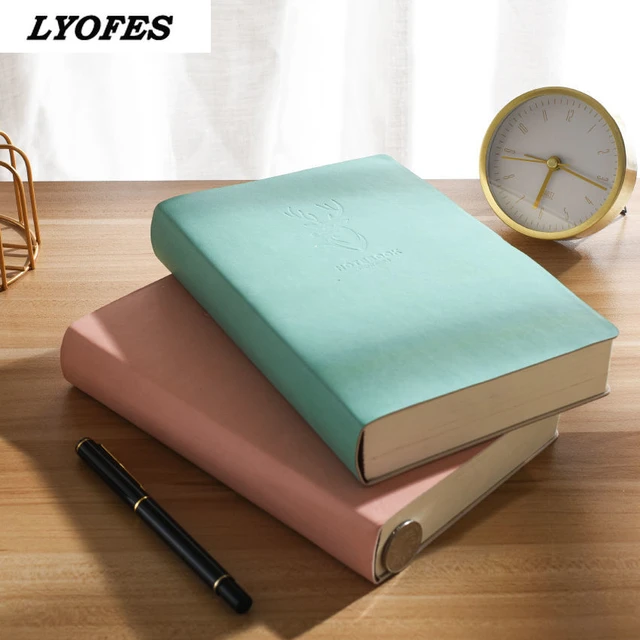 Super Thick Sketchbook Notebook 330 Sheets Blank Pages Use As Diary,  Traveling Journal, Sketchbook A4,a5,a6 Leather Soft Cover - Notebook -  AliExpress