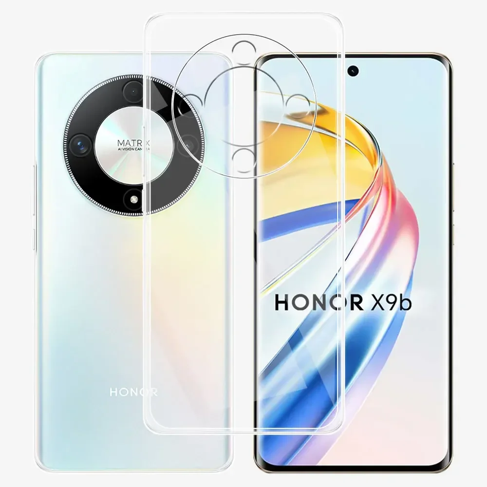 Clear Silicone Soft Case - Enhanced Protective Back Cover for Honor Magic 6 Lite 5G