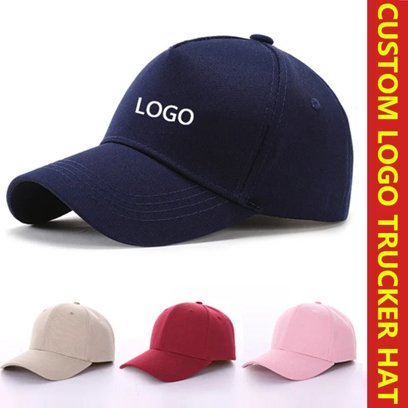 

Unisex adult men sports hat Women Breathable Custom cotton trucker hat Golf Tennis fishing baseball cap with diy logo