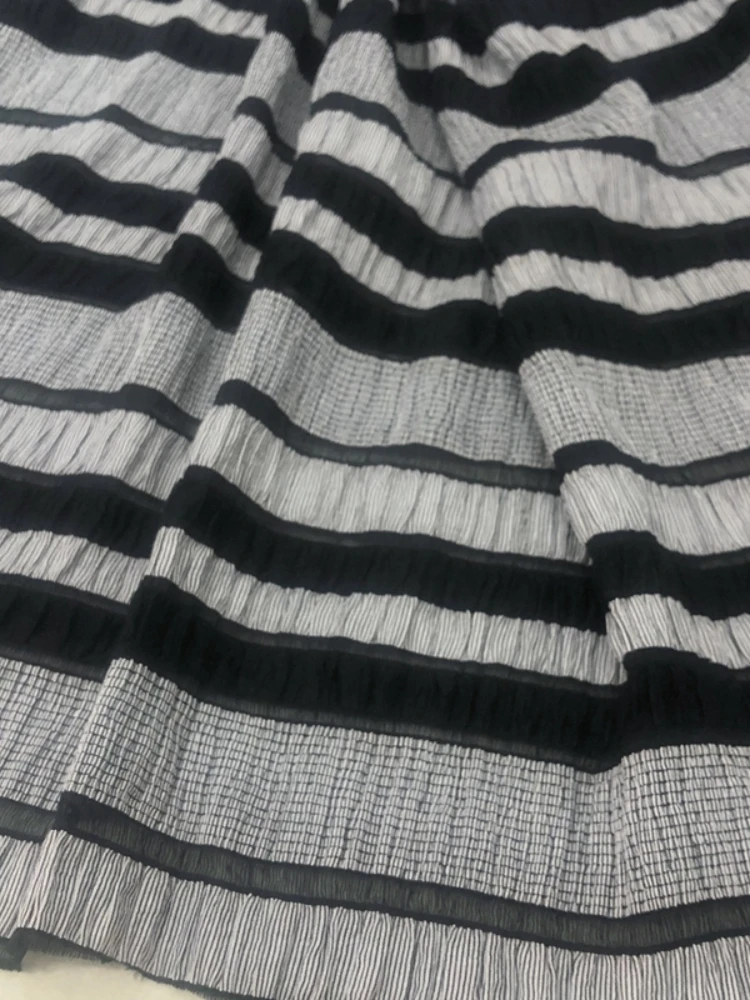 Pleated Polyester Fabric 4