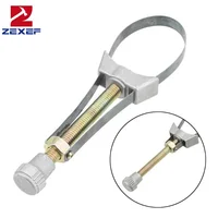 Hand Tools Car Oil Filter Removal Tool Adjustable 60mm To120mm Diameter Steel Strap Wrench 1
