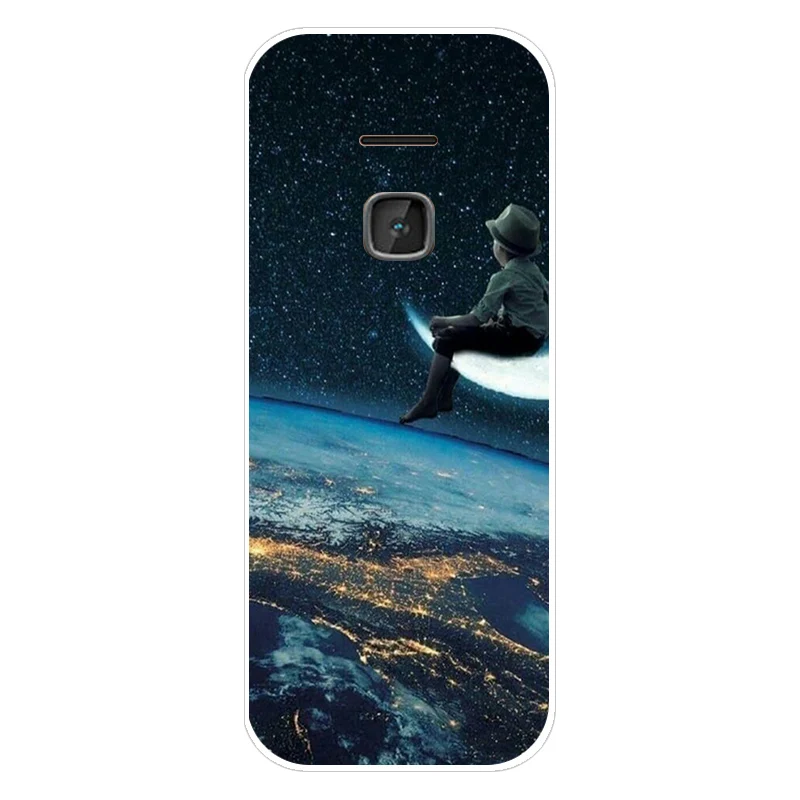 Luxury Painted Clear Silicone Phone Case - Protective Back Cover
