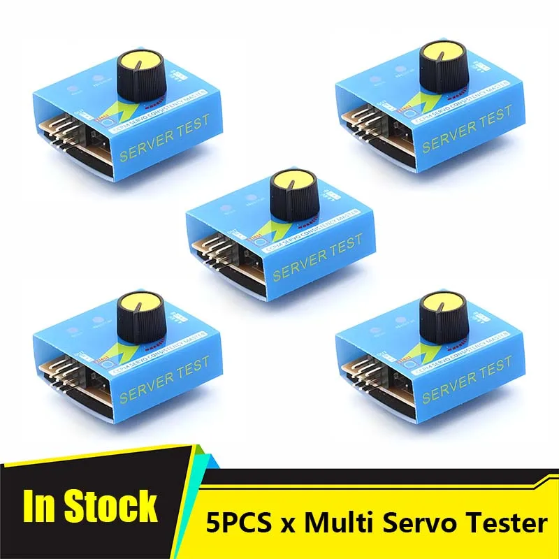 Servo Testeur RC 3CH Vérificateur ESC pour Voiture Hélicoptère