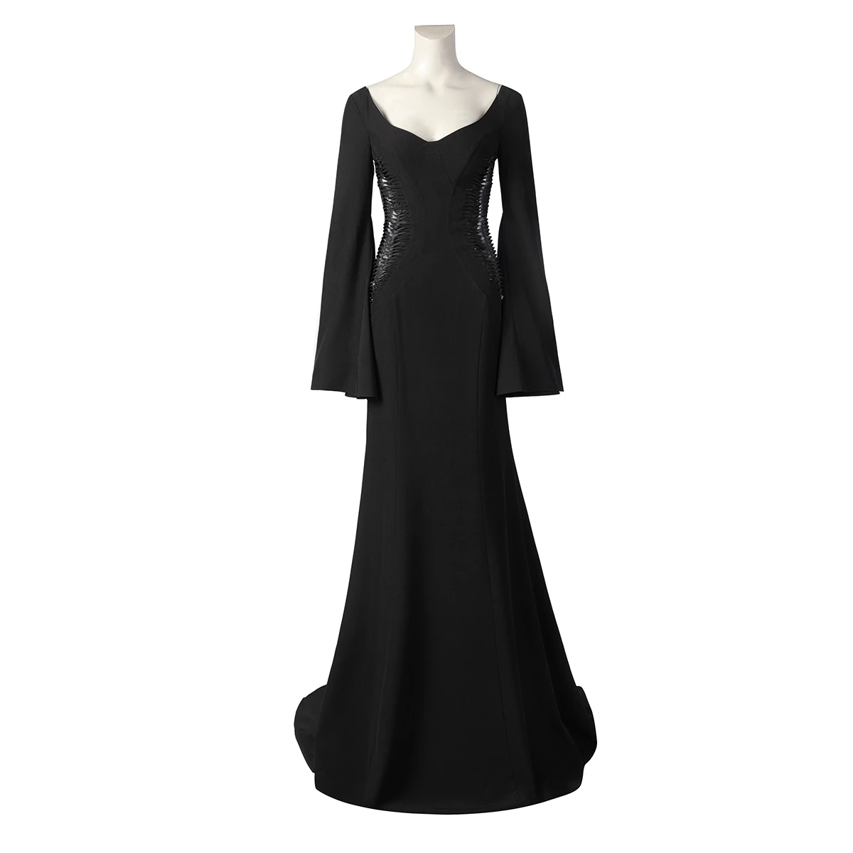 

Костюм для косплея Morticia adдамс, черное платье для взрослых, C07164