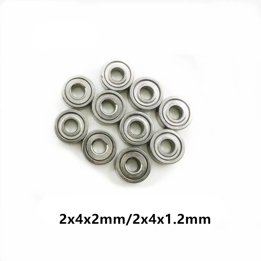 Ball Bearings Miniature Bearings Mini Ball Bearing 2x4x2mm 2x4x1.2mm Deep groove ball bearing Miniature bearing