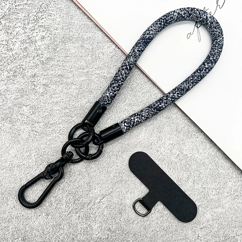 Fashionable Anti-Loss Mobile Phone Wrist Lanyard with Strong Twist Rope Design