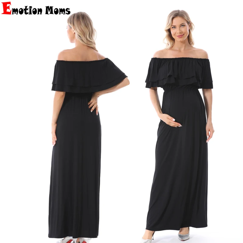 

2024 Summer Maternity Dress Clothes Breast Feeding Dress Pregnancy Women Trailing Photoshoot Dress Платье Женское
