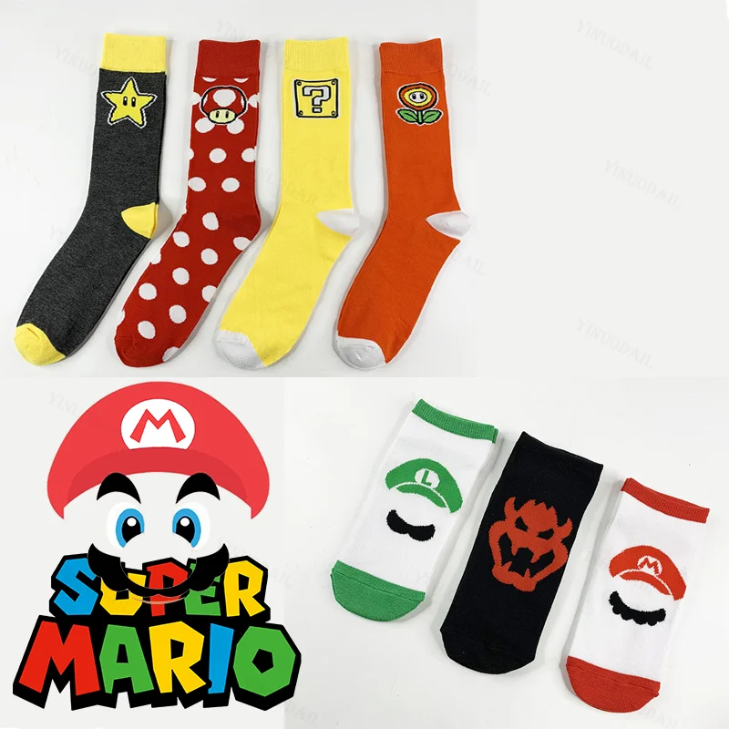 Gioco Super Calzini Moda Cartone Animato Calze Taglia Unica Per Bambini Ragazzi Ragazze Anime Primavera Estate Primavera Calzini Regalo Di Compleanno