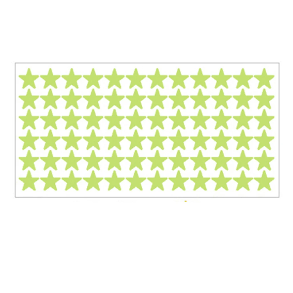 Glow In The Dark Sterne Wandaufkleber Wiederverwendbare Schlafzimmer Decke Home Decor Leuchtende Wandaufkleber Für Kinder Babyzimmer DIY Dekor – Detail 11