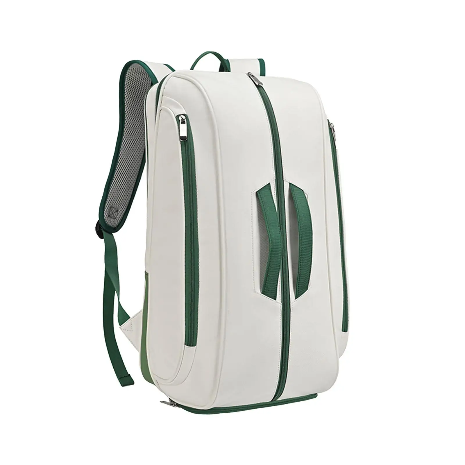 Tennis Bag Portable Badminton Backpack Sports Backpack Tennis Backpack for Beginners Men and Women Travel with Shoes Pocket