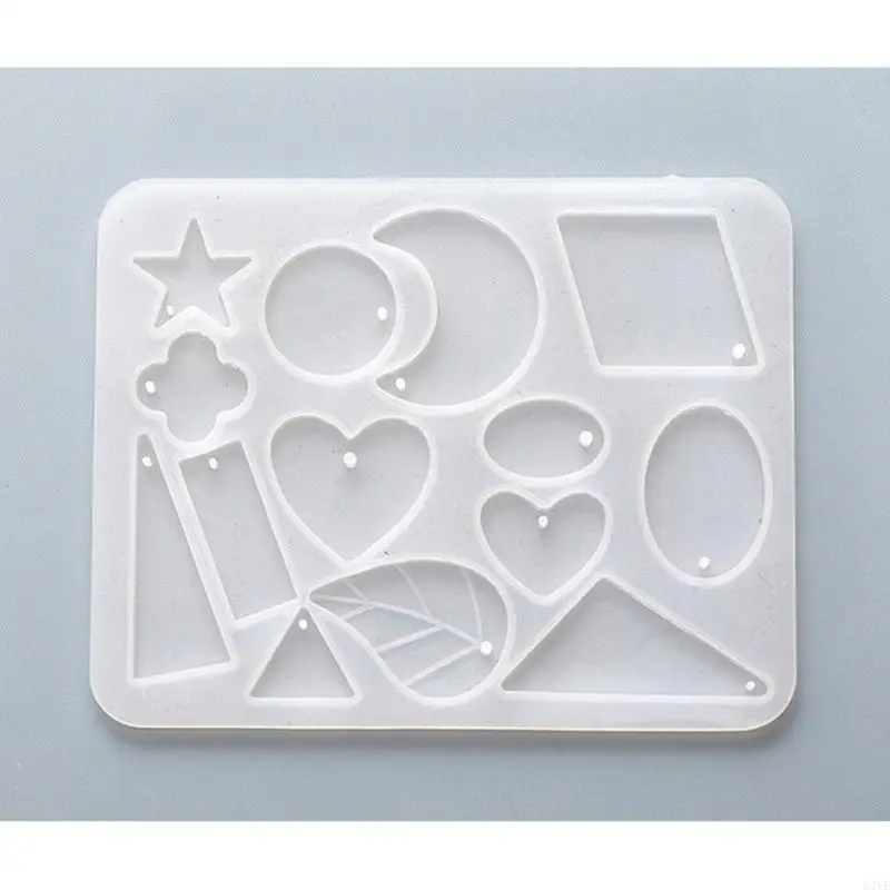 D7YE Earring Silicone Mold Jewelry Making Pendant for DIY Craft Women Girl Present