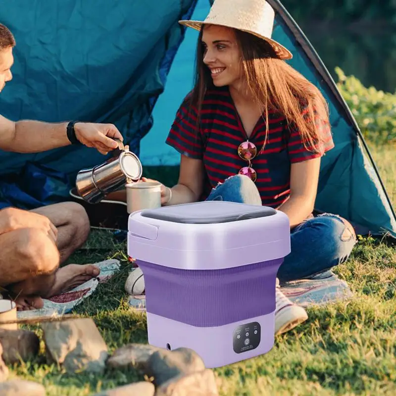 Portable Washing Machine Foldable Washing Machine And Dryer Small Washer Compact Travel Countertop