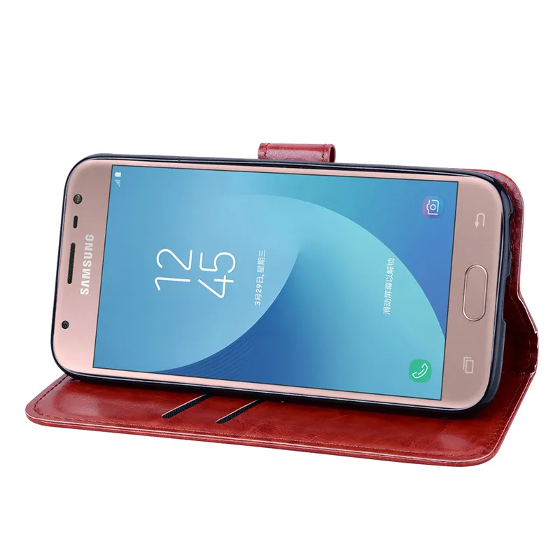 Flip Dành Cho Samsung J7 2017 Ốp Lưng Ví Silicone Cover Thiết Kế Quyển Sách Dành Cho Samsung Galaxy J7 2017 Ốp Lưng Điện Thoại SM-J730F/DS J730F Coque samsung silicone case