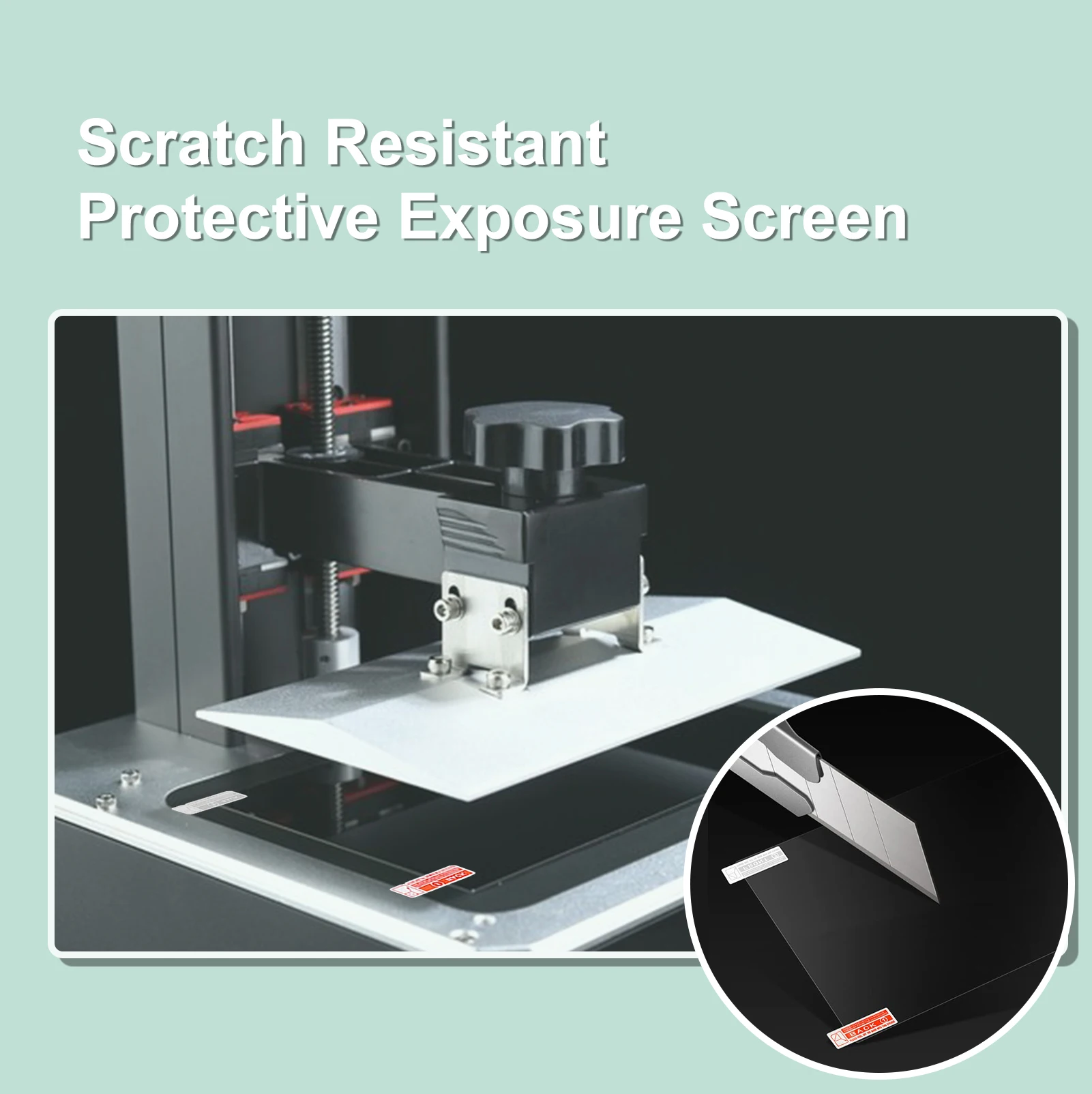 Screen Protective Film for Anycubic Photon Mono X 6K, M3 Plus  5PCS 9.25 inch Screen Protector
