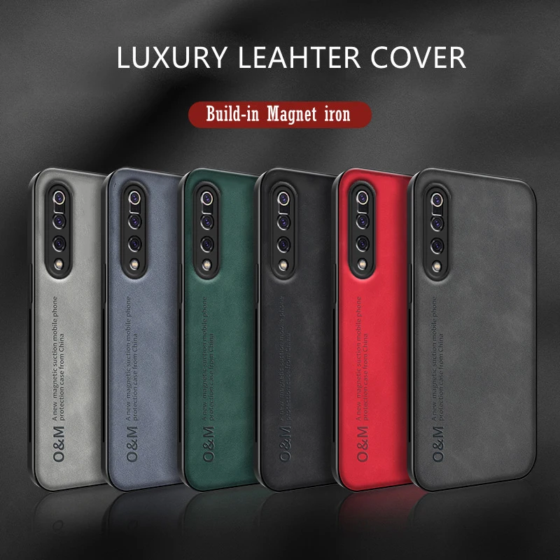 Кожаный магнитный чехол для телефона Xiaomi Redmi Note 10 9 8 7 Pro Remi 12C 10C 10A 9C 9A K20 K30 K40S K50, встроенный Железный мягкий чехол