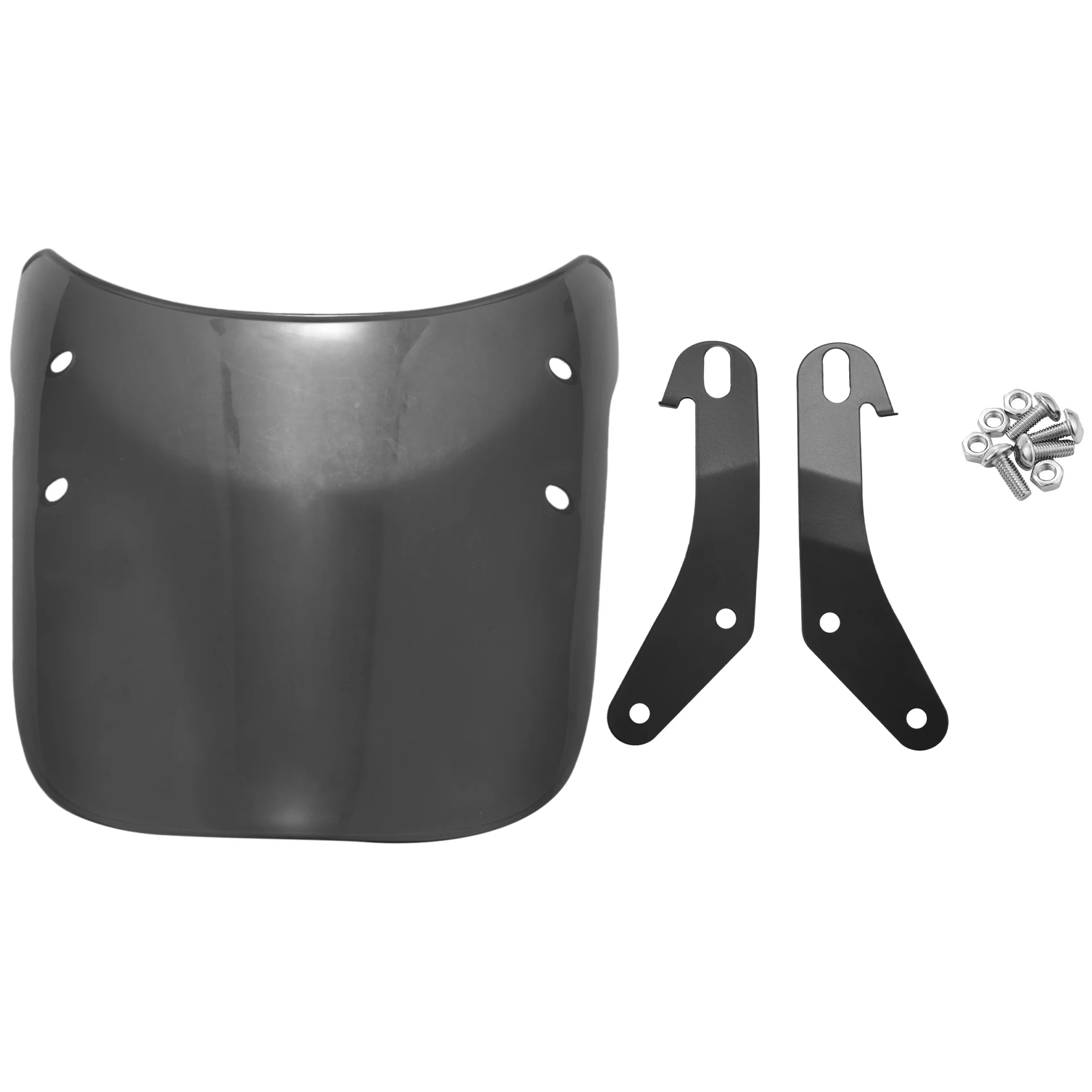 Parabrezza Moto Per Triumph Bonneville T100 2001-2017 (Fumo)
