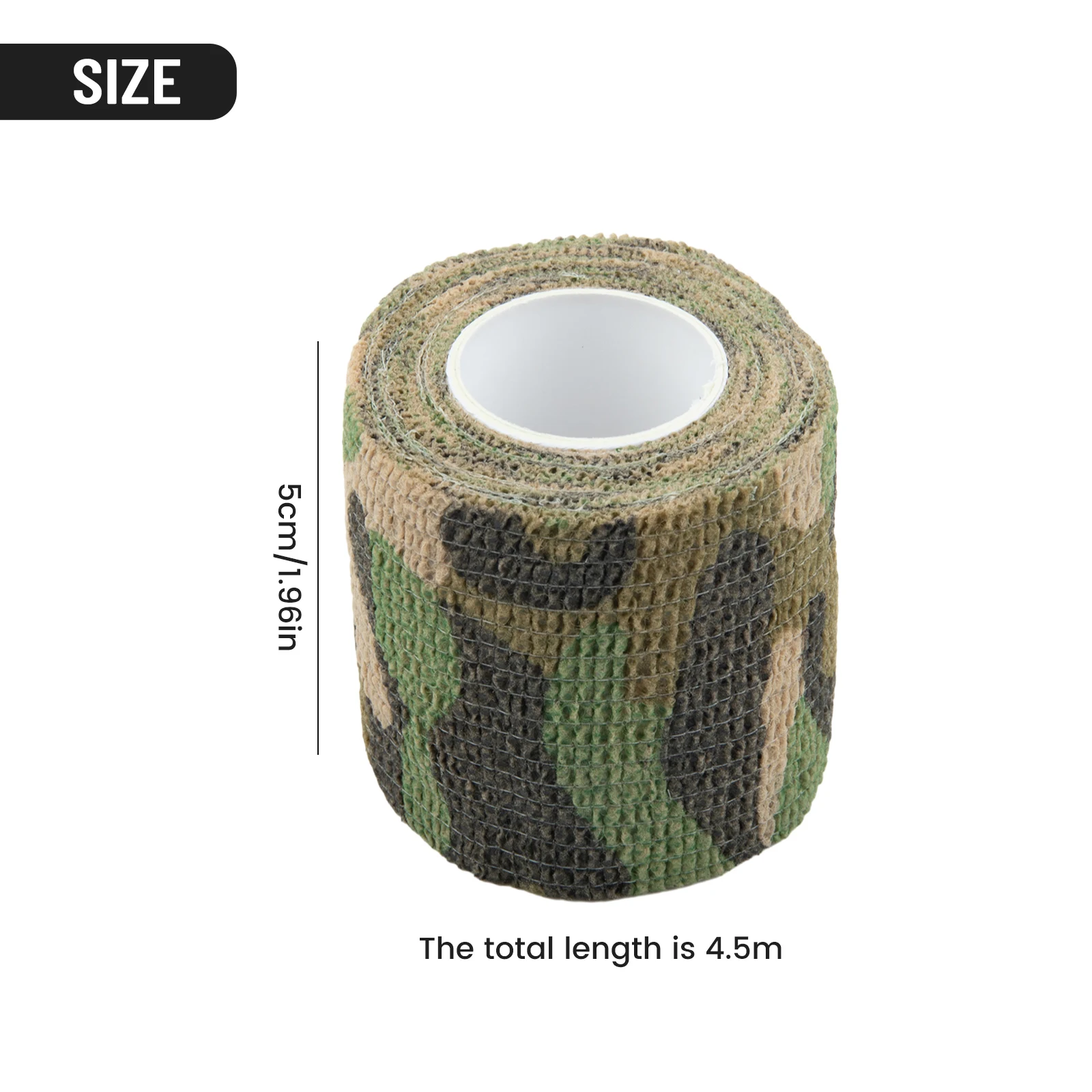 

Camo Form Reusable Self Cling Camo Hunting Fabric Tape Wrap Herramientas Ferramentas Multimeter Metal Detector